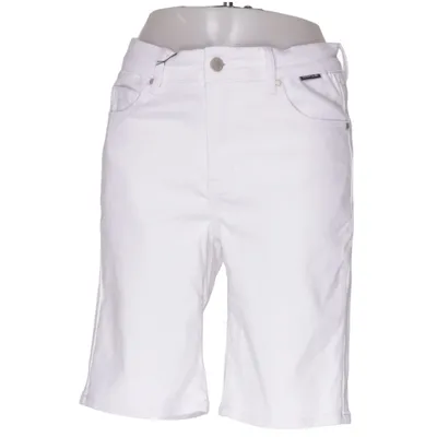 Short en jean (Blanc) de Perfect Jeans Denmark Coton, Élasthane, Polyester