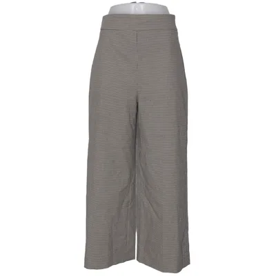 Palazzobukser (Sort, Hvid) fra Zara Woman Elastan, Polyester, Viscose