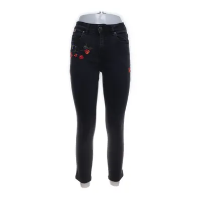 Jean (Gris, Multicolore) de Dilvin Woman Coton, Élasthane