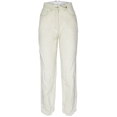 Pants (Beige) from Bigarreau Cotton, Linen