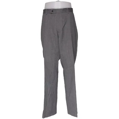 Kostymbyxor (Grå) från Dressmann Premium Collection Polyester, Ull