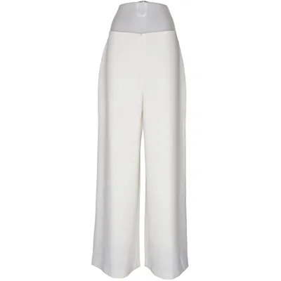 Palazzohose (Weiß) von Sylvia Heise Polyester