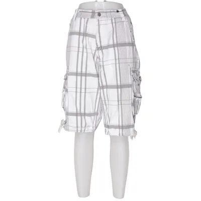 Cargo shorts (White, Gray) from Fashion Wear Cotton