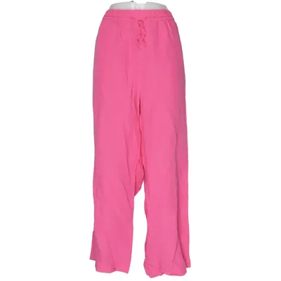 Palazzohose (Pink) von H&M Leinen, Polyester, Viskose