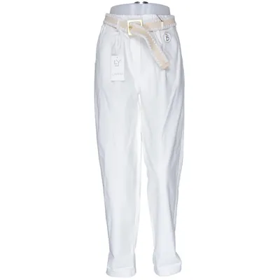 Byxor (Vit) från New Collection Elastan, Polyamid, Viskos