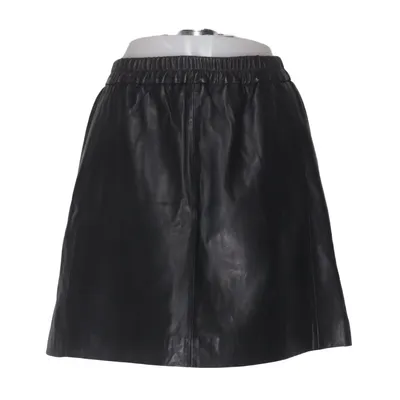 Jupe (Noir) de InWear Élasthane, Cuir, Polyester