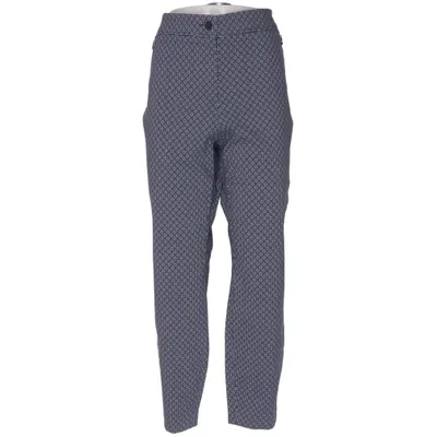 Pantalon (Bleu, Blanc) de Canda Élasthane, Polyamide, Viscose