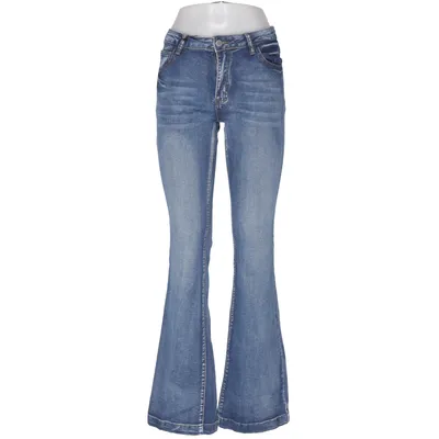 Spijkerbroek (Blauw) van Shein Katoen, Elastaan, Polyester, Viscose