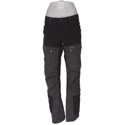 Outdoor pants (Black, Gray) from Fjällräven Elastane, Organic cotton, Polyamide, Recycled polyester