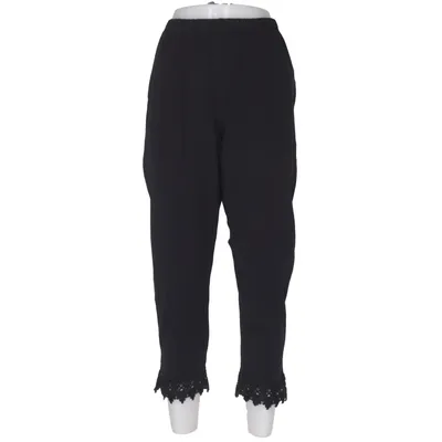 Pajama pants (Black) from Pure by Ulla Popken Cotton, Elastane