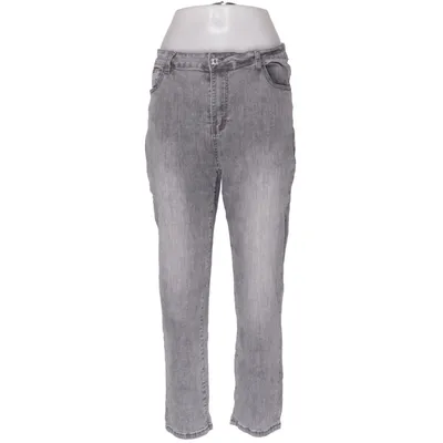 Jeans (Gray) from Voggo Denim Cotton, Elastane, Polyester
