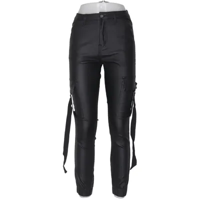 Pantalon cargo (Noir) de Redseventy Coton, Élasthane, Polyester