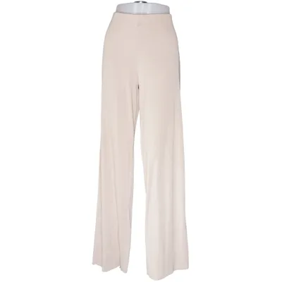 Palazzo broek (Beige) van Mango Elastaan, Polyester