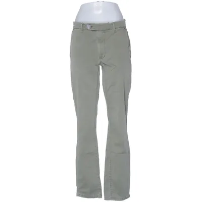 Chinos (Green) from Quality Clothing Cotton, Elastane