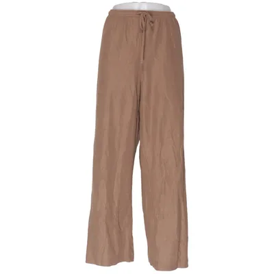 Pantalon patte d'éléphant (Marron) de H&M Viscose, Polyamide