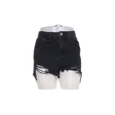Denim shorts (Black) from Adika
