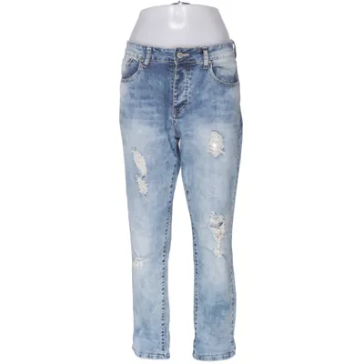 Jeans (Blå) från Place du Jour Bomull, Elastan