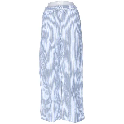 Pantalon patte d'éléphant (Bleu, Blanc) de Arket Lin