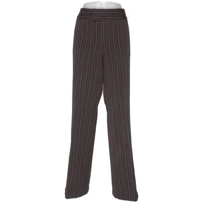 Suit pants (Brown) from Flash Elastane, Polyester, Viscose