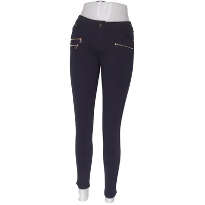 Pants (Black) from Miss Anna Cotton, Elastane, Polyester