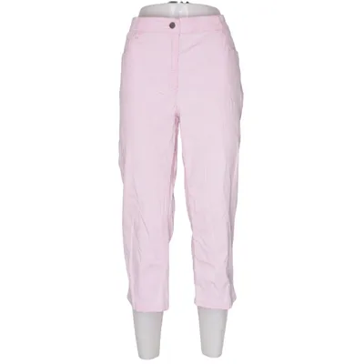 Three-quarter pants (Pink) from Zerres Cotton, Elastane