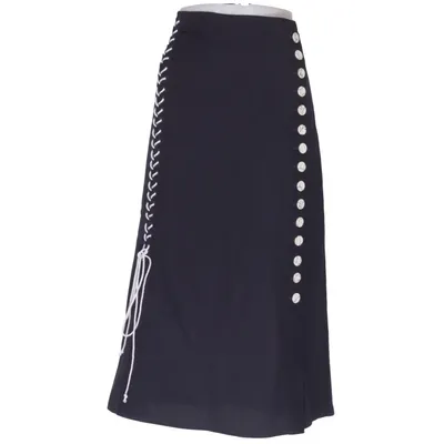 Skirt (Blue) from By Malene Birger Linen, Viscose