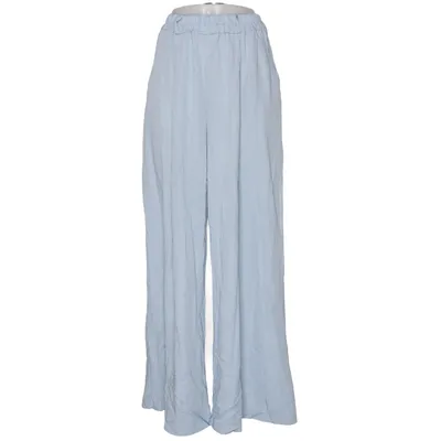 Pantalon patte d'éléphant (Bleu) de Acqua Limone Polyamide, Viscose