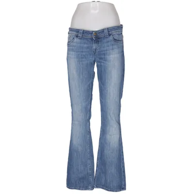 Jeans (Blå) fra Lee Bomuld, Elastan