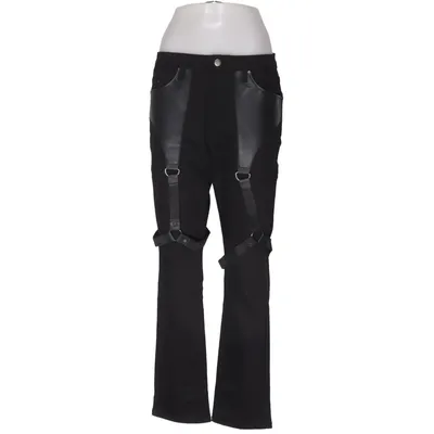 Jeans (Sort) fra Disturbia Bomuld, Elastan
