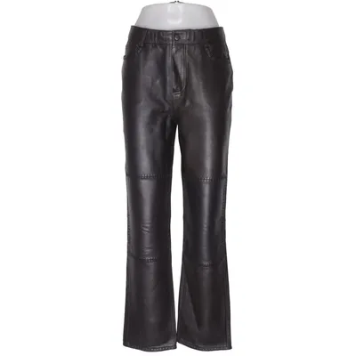 Leather pants (Brown) from Ganni Cotton, Leather