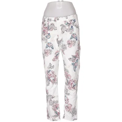 Pantalon (Blanc, Multicolore) de Please Coton, Élasthane