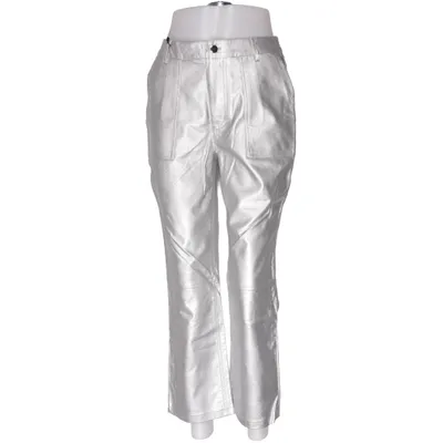 Pants (Silver) from Edited Polyester, Polyurethane