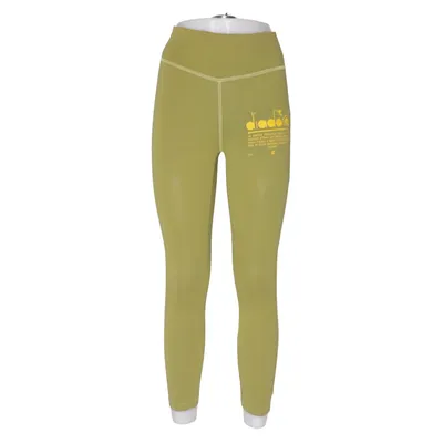 Collants de sport (Vert) de Diadora Coton, Élasthane