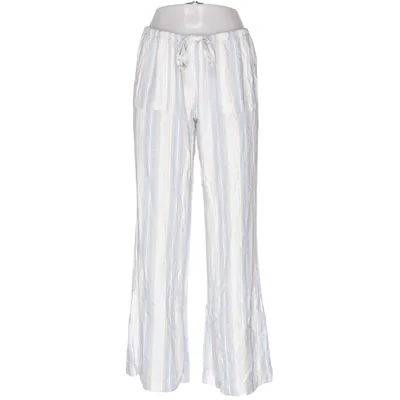 Palazzo broek (Wit, Blauw, Beige) van Sincerely, Jules Katoen, Linnen, Viscose