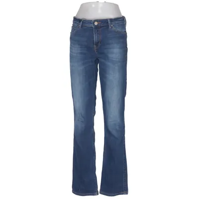 Jeans (Blå) fra Lee Bomuld, Elastan, Polyester