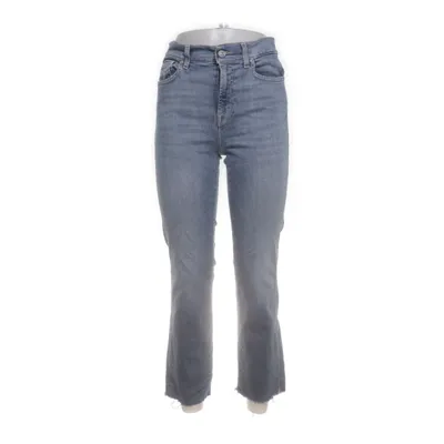 Spijkerbroek (Blauw) van 7 for All Mankind Katoen, Elastaan