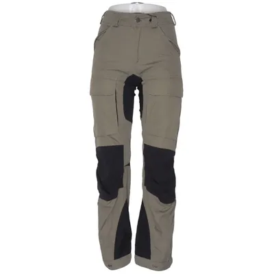Outdoor pants (Green, Black) from Lundhags Elastane, Nylon, Organic cotton, Polyester