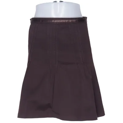 Jupe (Marron) de Totême Coton, Élasthane