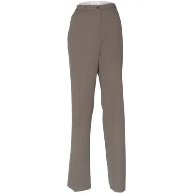 Pantalon de costume (Marron) de Avenue Élasthane, Polyester, Laine
