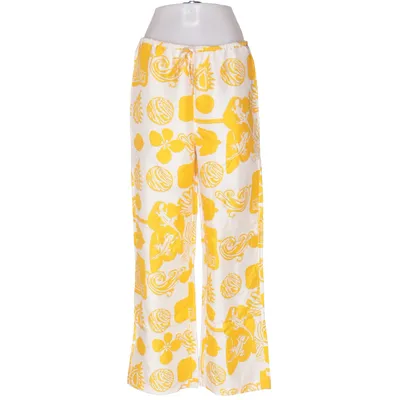 Palazzo pants (Yellow, White) from Rodebjer Cupro, Tencel, Viscose