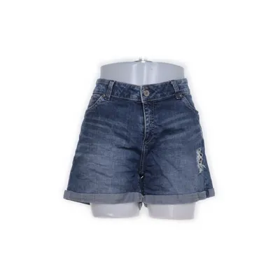 Denim shorts (Blauw) van Denim by Lindex Katoen, Elastaan