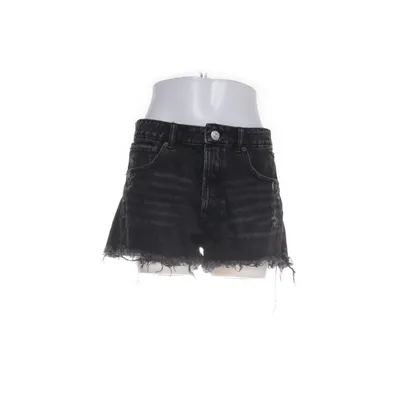Denim shorts (Black) from Zara Cotton