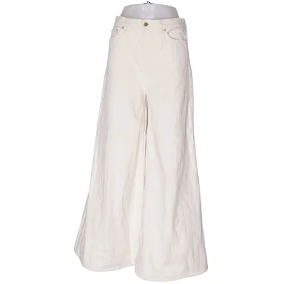 Spijkerbroek (Wit) van H&M Edition Katoen, Polyester