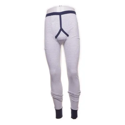Långkalsonger (Blå, Vit) Bomull, Polyester