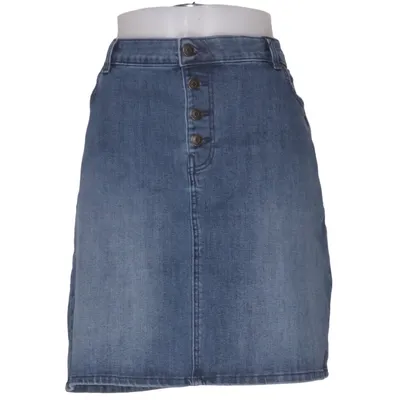 Denim skirt (Blue) from MyWear Woman Cotton, Elastane, Polyester, Viscose