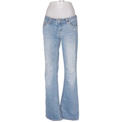 Jeans (Blå) från Miss Me Bomull, Elastan