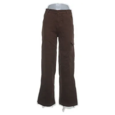 Jeans (Brown) from Solado Viscose, Polyester