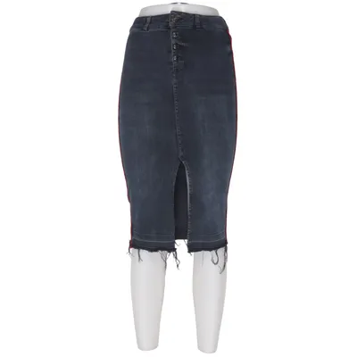 Spijkerrok (Zwart) van Elsa Ekman Bik Bok Katoen, Elastaan, Polyester