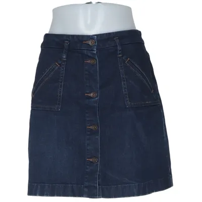 Jeanskjol (Blå) från ESPRIT Denim Bomull, Elastan