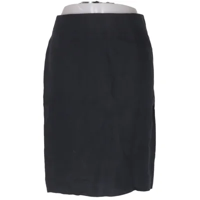 Skirt (Black) from Ströms Linen, Viscose